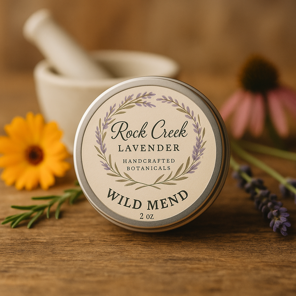 🌿 Wild Mend Herbal Healing Salve