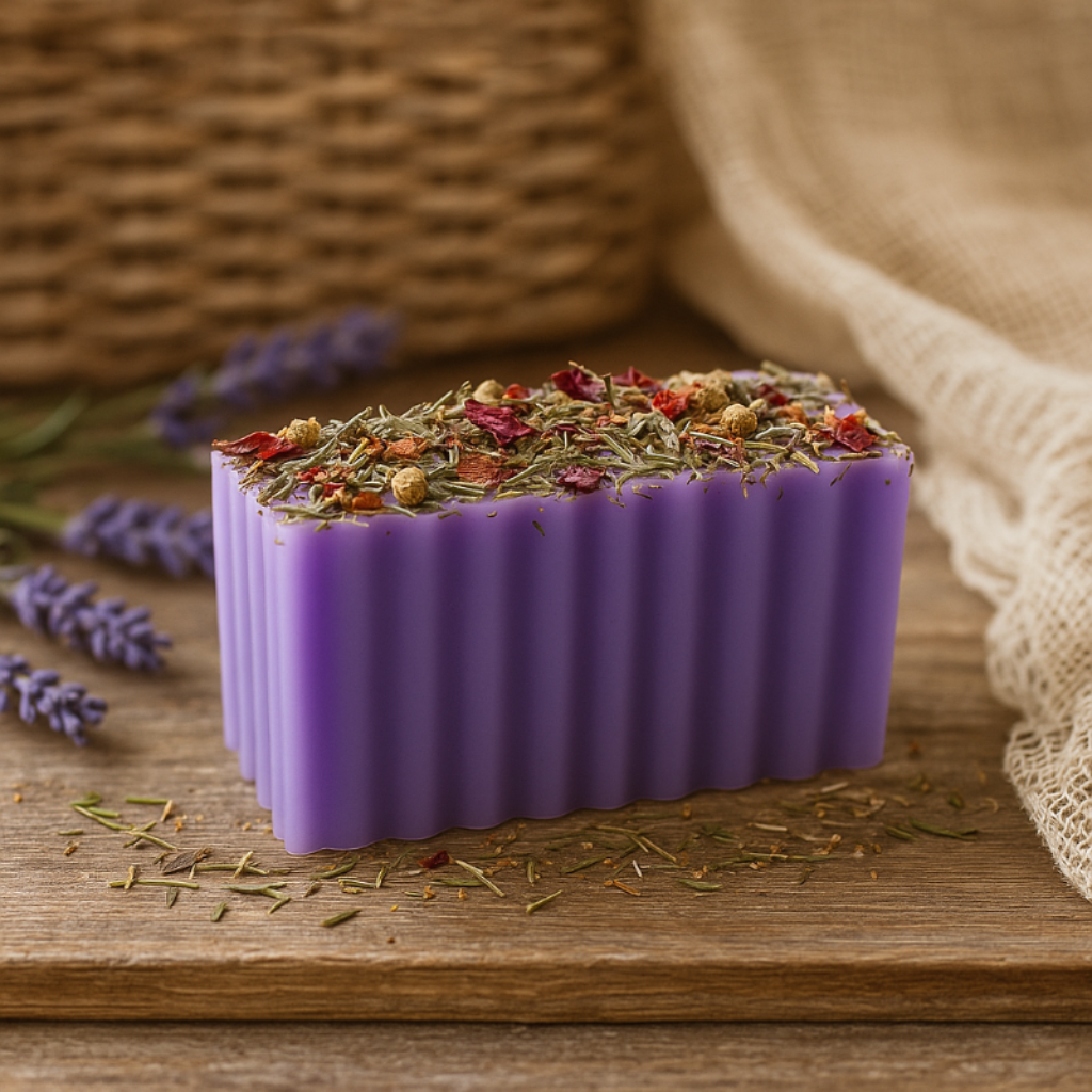 🪻 Lavender Patchouli Goat Milk Soap Bar
